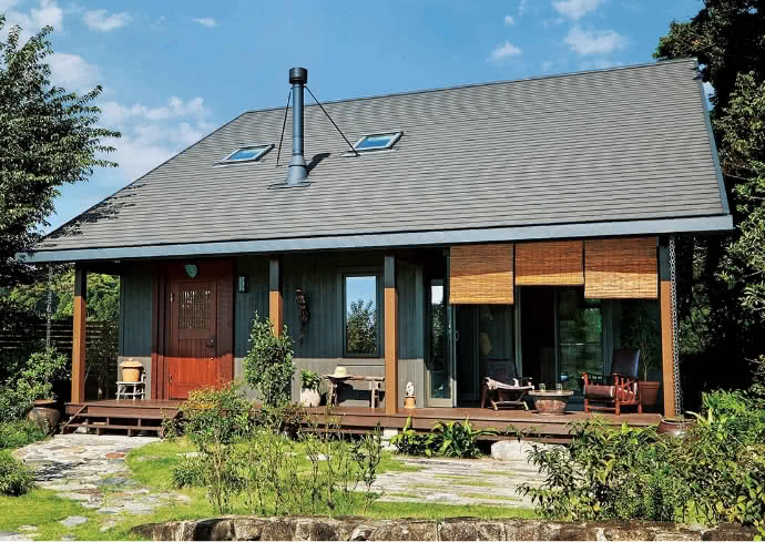 程々の家の外観